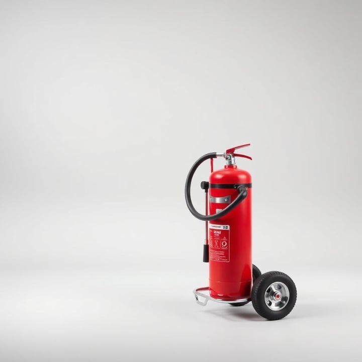 Trolley Mounted Fire Extinguishers